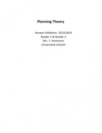 Planning Theory (Answer Exhibition)