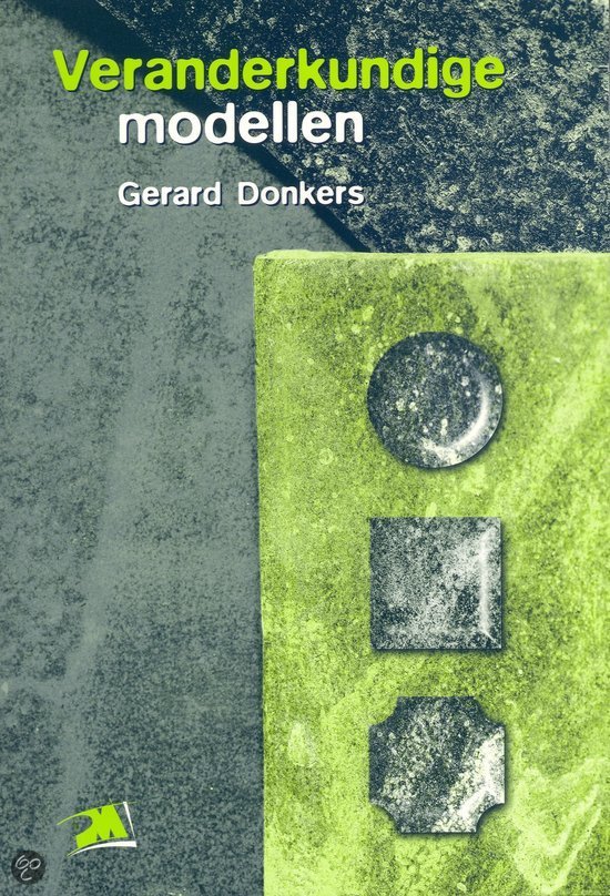 Gerard Donkers'; 'Veranderkundige modellen' 