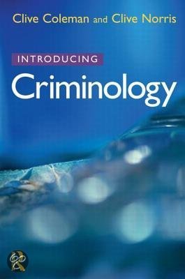 Samenvattingen van H1-5 Introducing criminology
