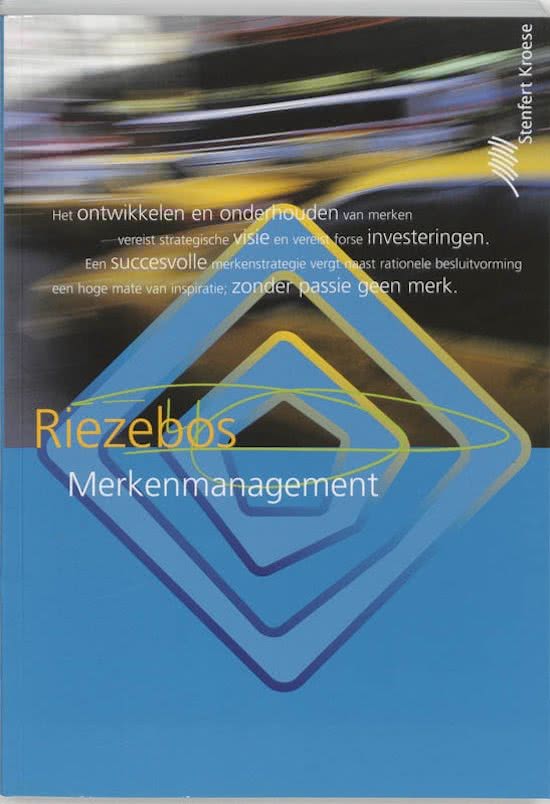 Merkenmanagement - R. Riezebos