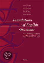 Summary Foundations of English Grammar for EG1