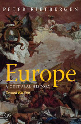 Europe, a cultural history. Peter Rietbergen