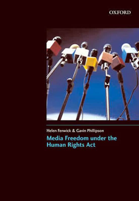 Media Freedom Under the Human Rights Act