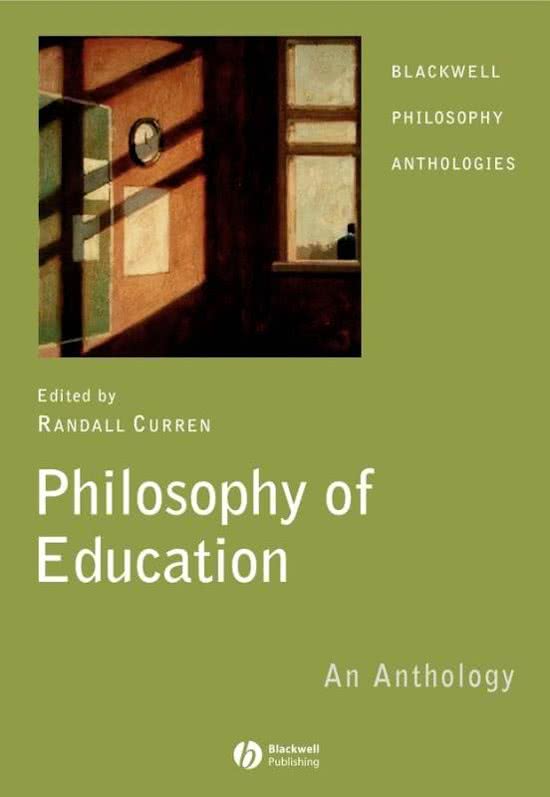 Educational ethics, aantekeningen en studievragen