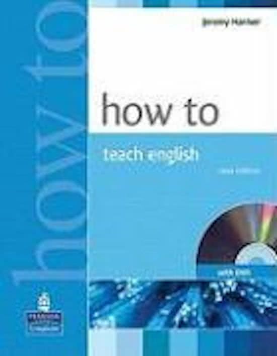 How to Teach English - Harmer