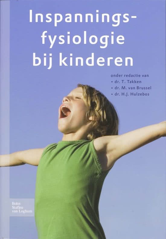 Boek Inspanningsfysiologie bij kinderen H1-2-4-5-9-11