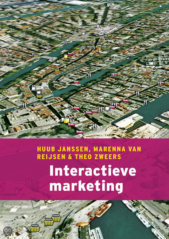 Interactieve Marketing, Huub Janssen Marenna van Reijsen en Theo Zweers. Samenvatting