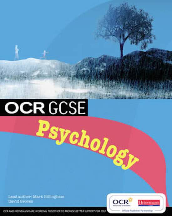 OCR GCSE Psychology Student Book