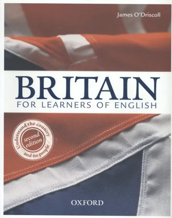 Samenvatting Britain, ISBN: 9780194306447  British Culture