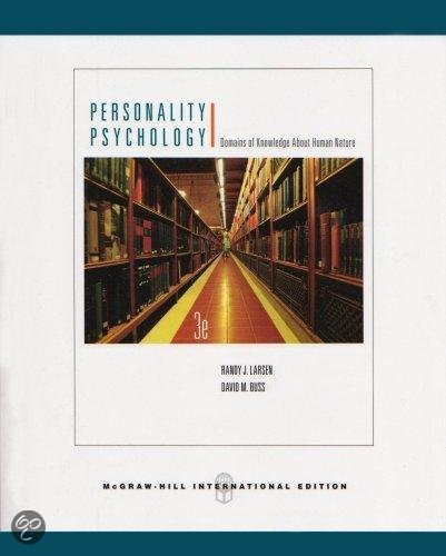 Personality Psychology