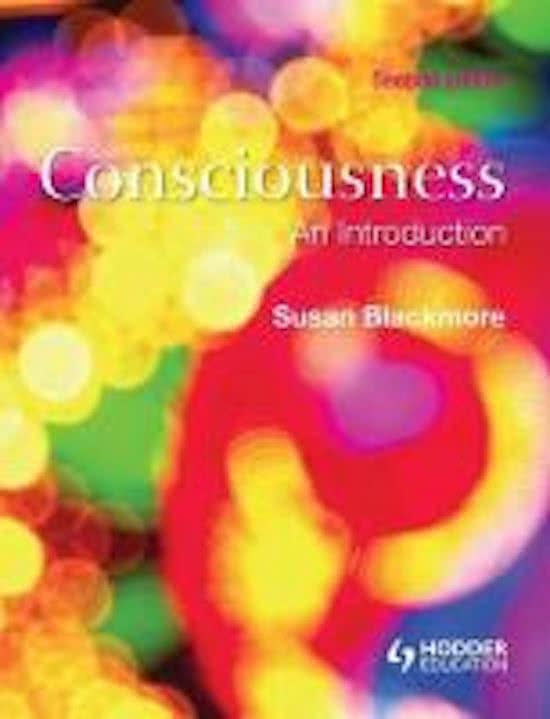 Consciousness: An Introduction (1st ed.) by Susan Blackmore (Book Summary) - Philosophy of mind / Consciousness
