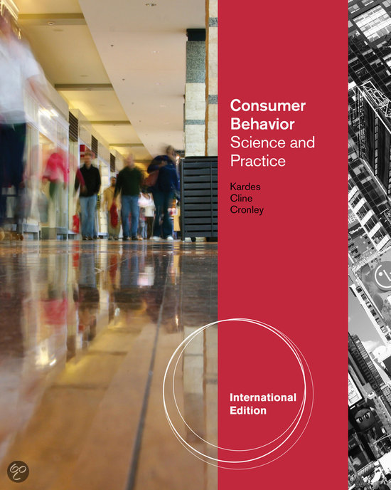 Samenvatting van Consumer Behavior lesboek Frank Kardes