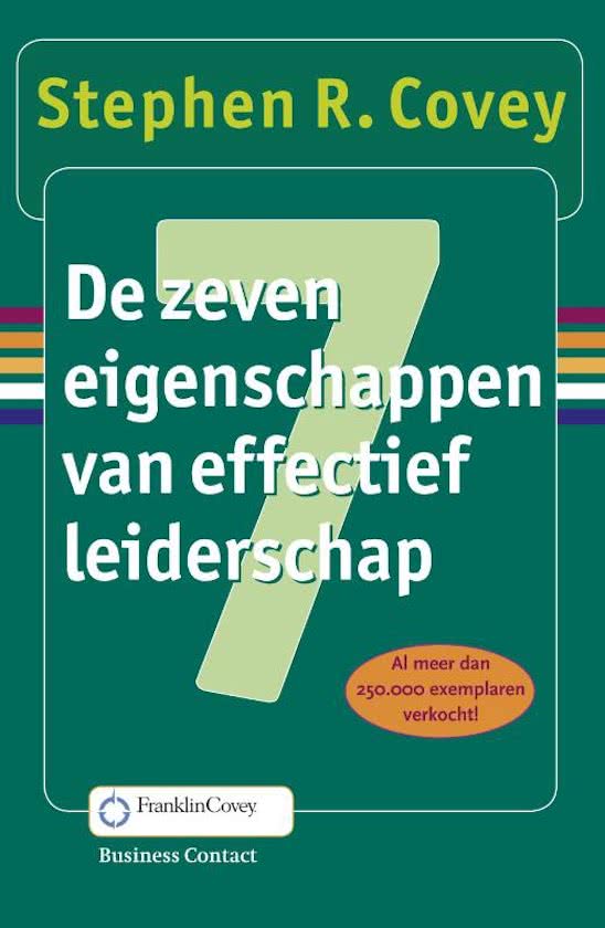 De zeven eigenschappen van effectief leiderschap