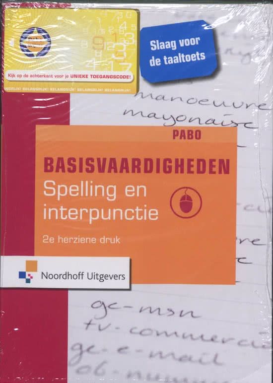 Basisvaardigheden Spelling en Interpunctie