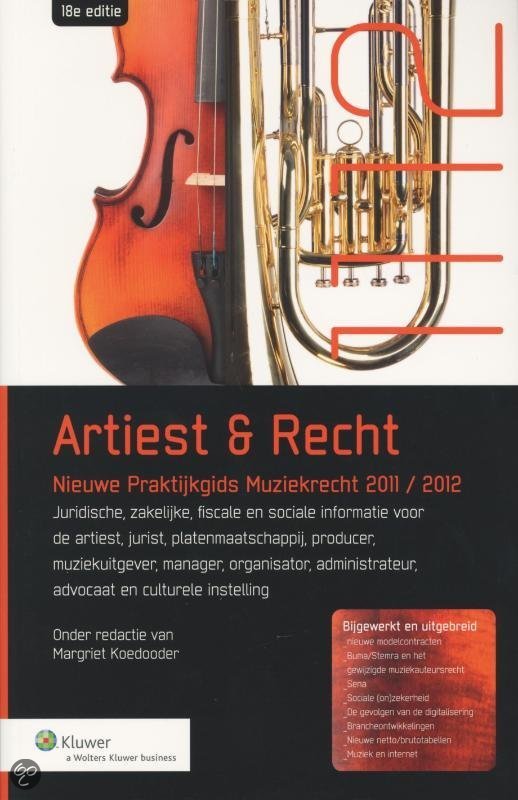 Nieuwe praktijkgids Artiest & Recht 2011/2012