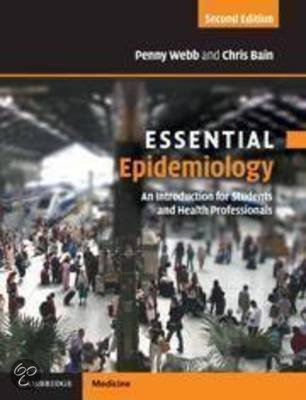 Complete Glossary Epidemiology + extra definitions and calculations