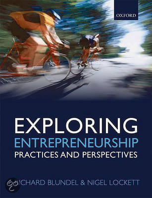 Samenvatting boek Entrepreneurship and Innovation