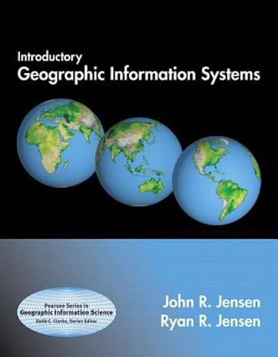 Samenvatting Introductory Geographic Information Systems