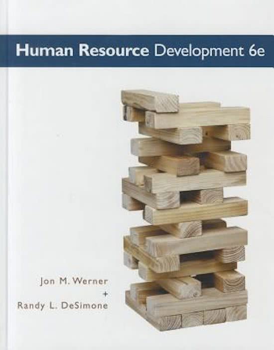 Achieve Academic Excellence with the [Human Resource Development,Werner,6e] 2023 Test Bank
