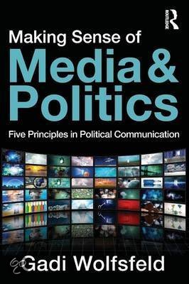 Making Sense of Media & Politics: Five Principles in Political Communication Gadi Wolfsfeld