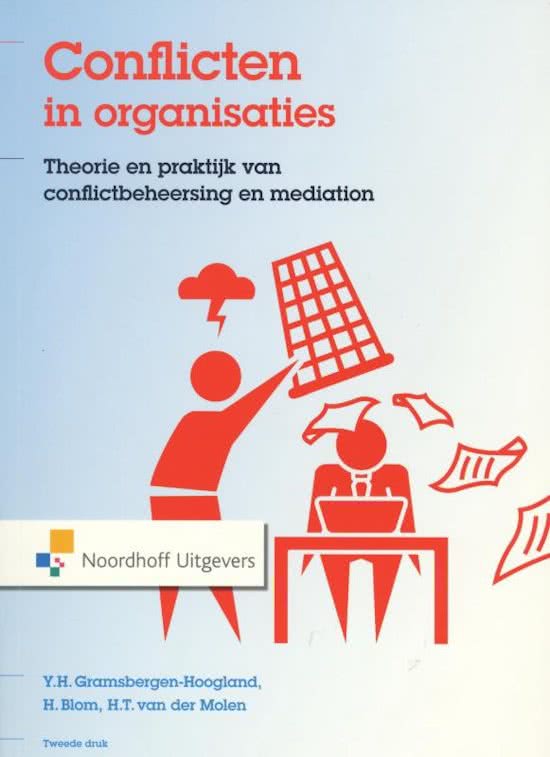 Conflicten in organisaties. Theorie en praktijk van conflictbeheersing en mediation. Samenvatting. 