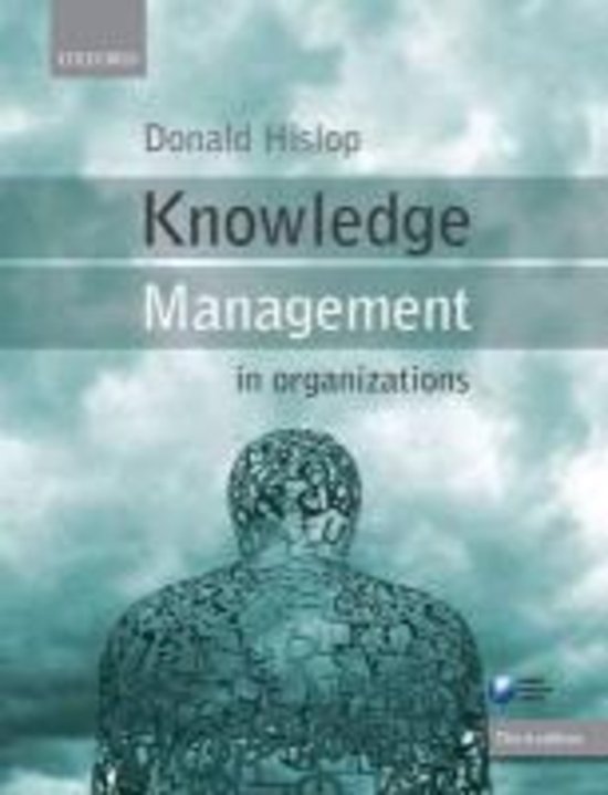 Knowledge management assignments 4 and 5