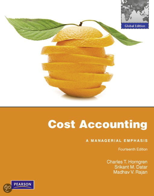 Summary Management Accounting