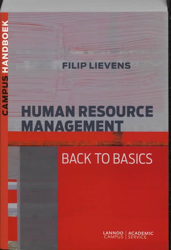 Campus handboek - Human resource management