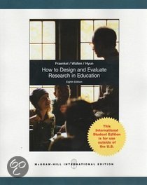 How To Design And Evaluate Research In Education