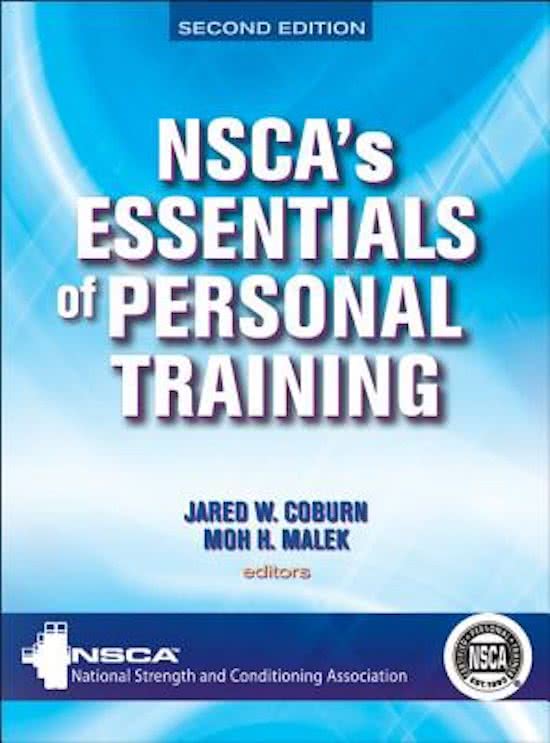 NSCA\'s Essentials Of Personal Training