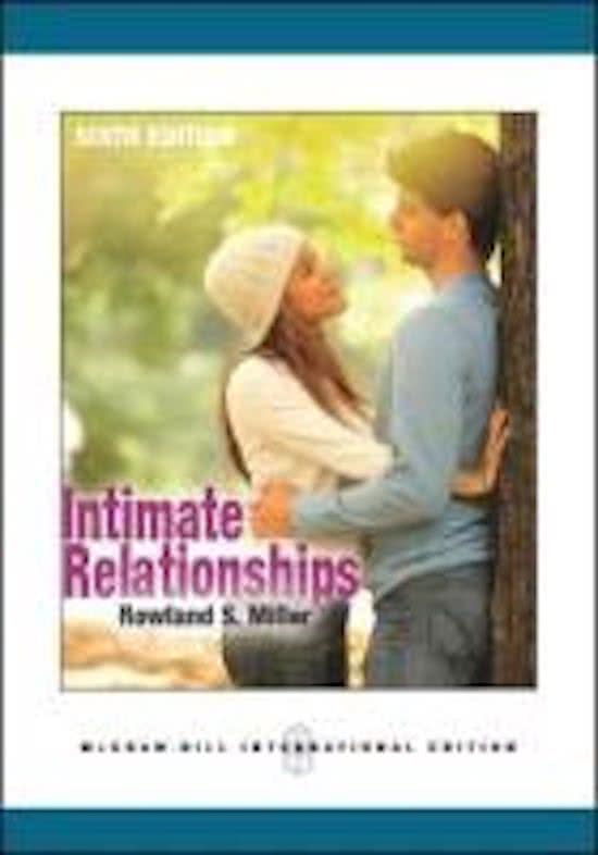 Interpersonal Relationship Summary - Book   Articles
