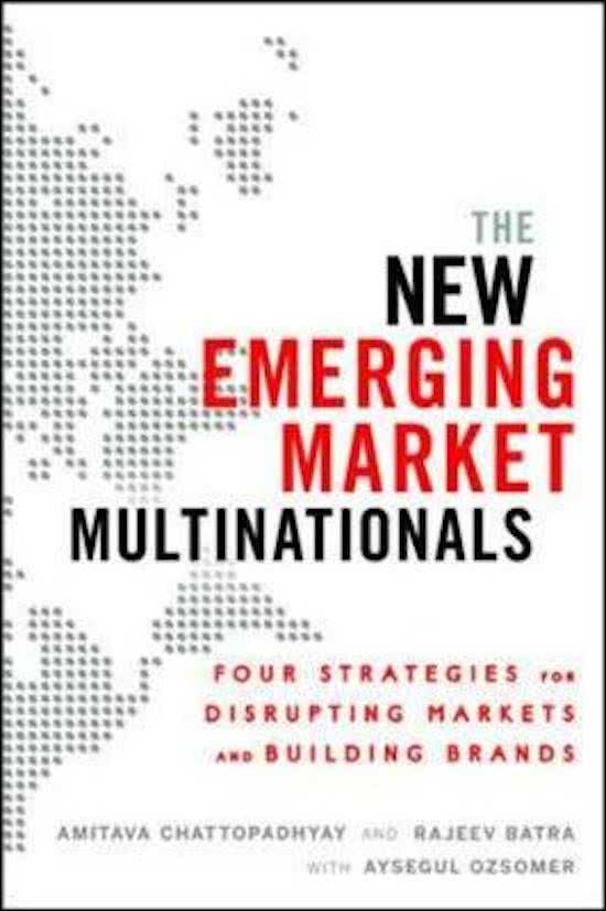 Marketing in Emerging Economies Summary