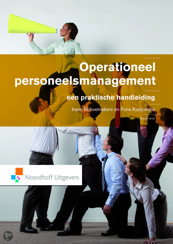 Operationeel personeelsmanagement  Irene Schoenmakers Hfst 2 Personeelsbehoefte en planning