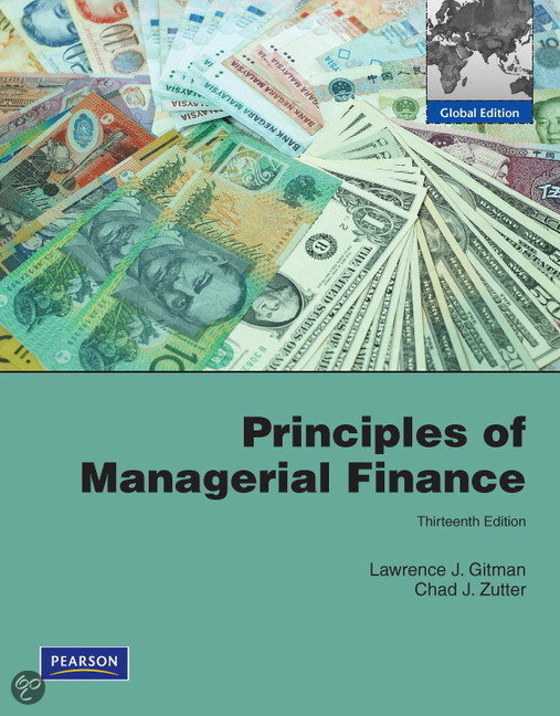 Samenvatting Principles of managerial Finance H1-3