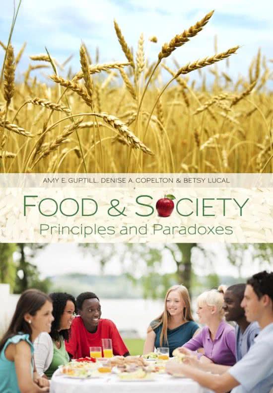 Summery Book Food & Society, Principles and Paradoxes 