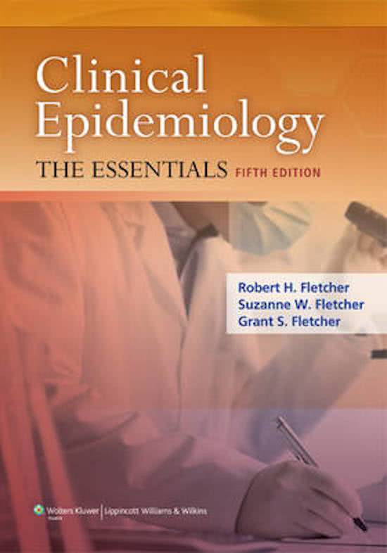 Clinical epidemiology Hoofdstuk 7
