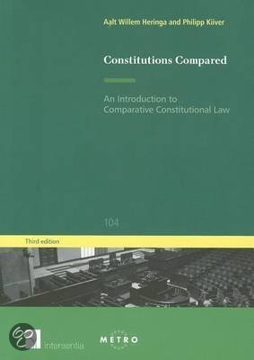 Samenvatting Constitutions Compared Hs. 3 t/m 6