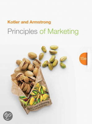 Principles of Marketing, 15 Edition (KotlerArmstrong) midterm help