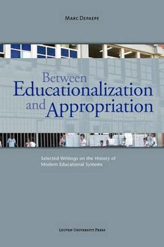 Between educationalization and appropriation
