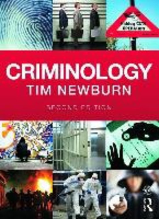 CSS 133 INTRODUCTION TO CRIMINOLOGY I