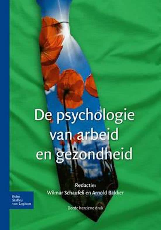 Samenvatting PB0204 - Psychologie van arbeid en gezondheid (deeltentamen 1)