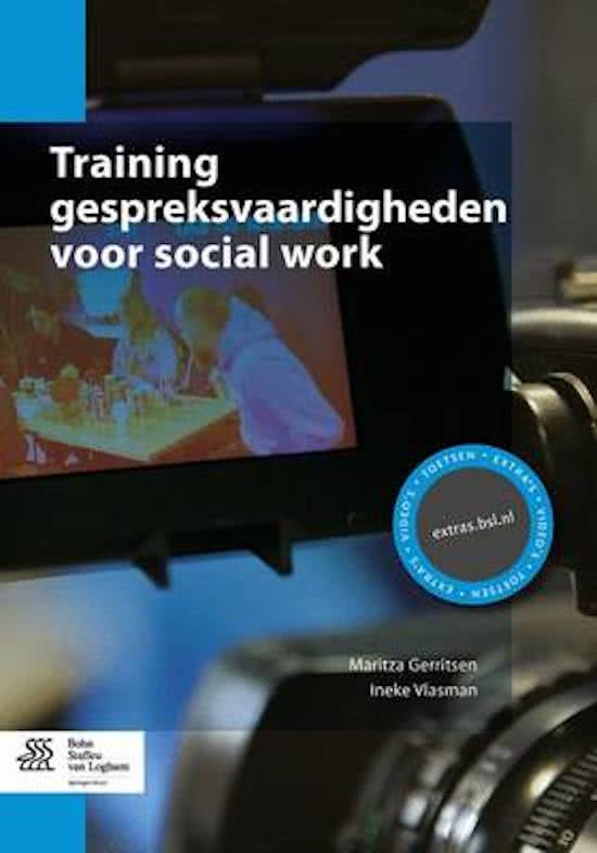 Communicatie samenvatting boek Trainingsgespreksvaardigheden Social Work 