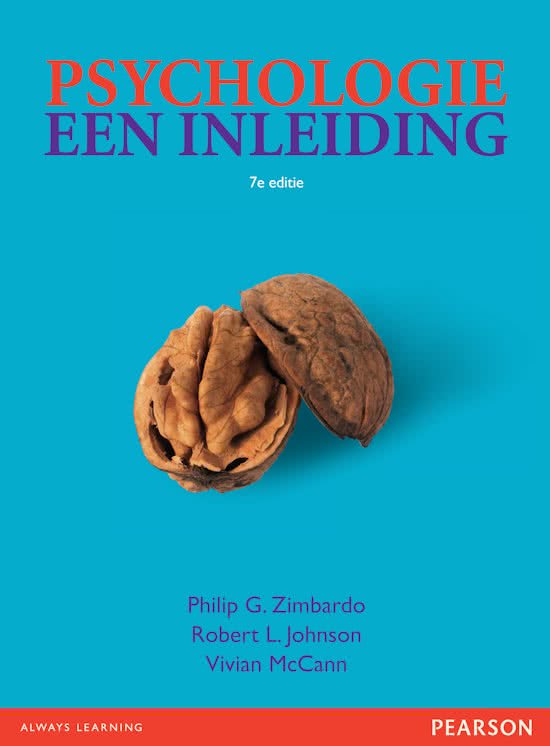 Uitgebreide samenvatting Inleiding Psychologie