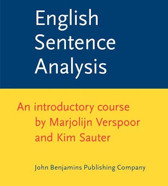 English Sentence Analysis