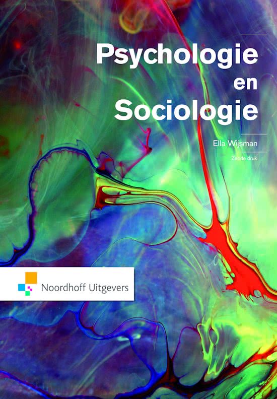 Verschillende hoofdstukken en paragrafen psychologie en sociologie