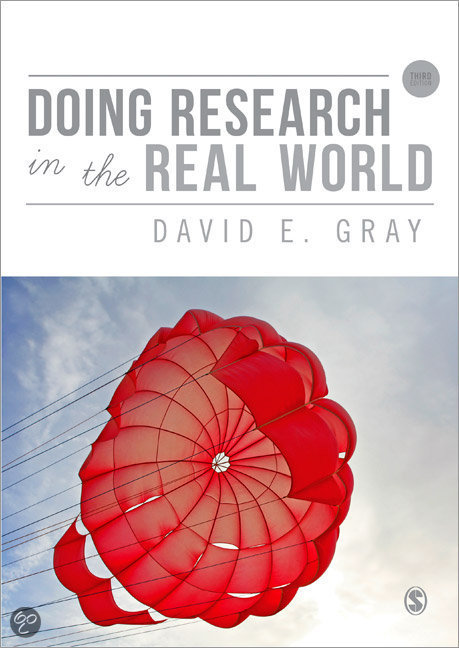 Summary book Gray - Doing research in the real world (RMCP)