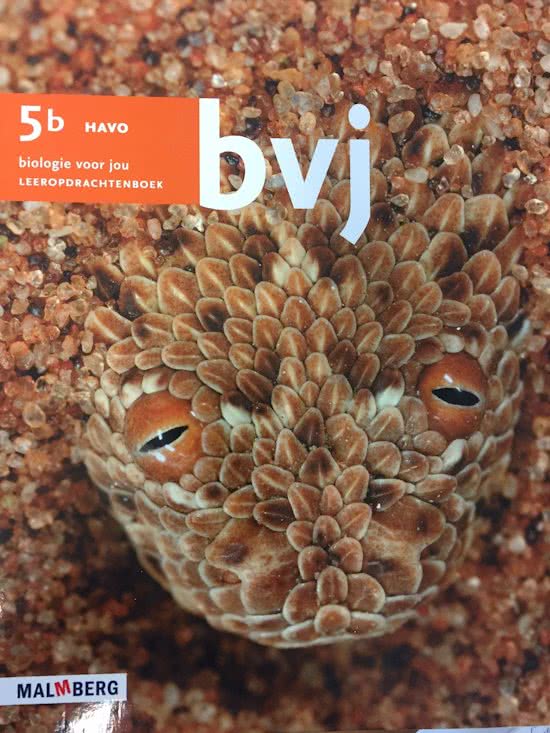 Hand-opdrachtenboek 5b Biologie voor Jou 2e Fase Havo