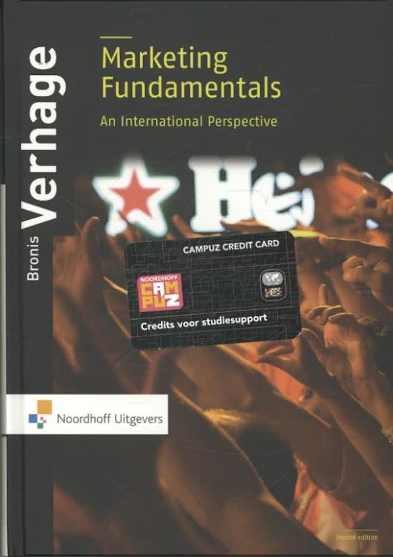 Samenvatting Marketing Fundamentals