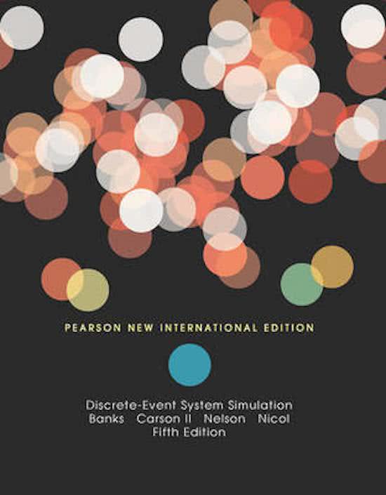 Discrete-Event System Simulation: Pearson  International Edition