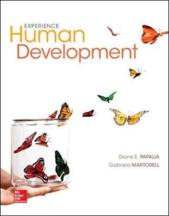 Experience Human Development 13Th Edition By Diane Papalia  - Test Bank